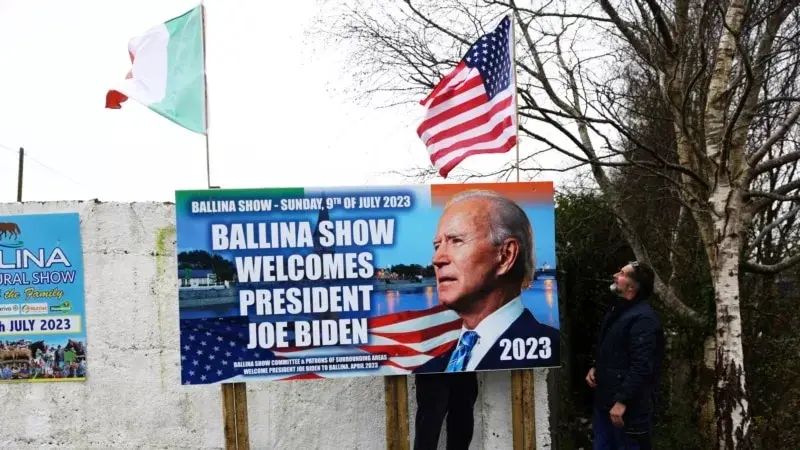 Biden İrlanda’ya Gidiyor