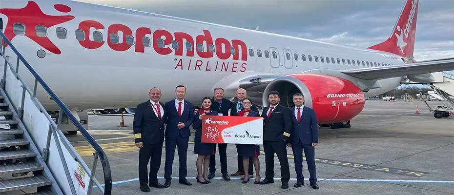 Corendon AIrlInes İngiltere Pazarında Büyümesini Sürdürüyor