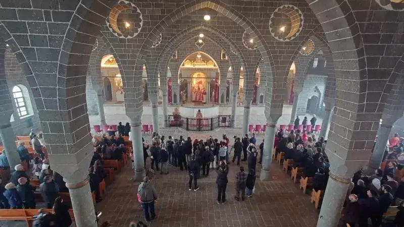 Diyarbakırlı Ermeniler Paskalyayı Buruk Kutladı