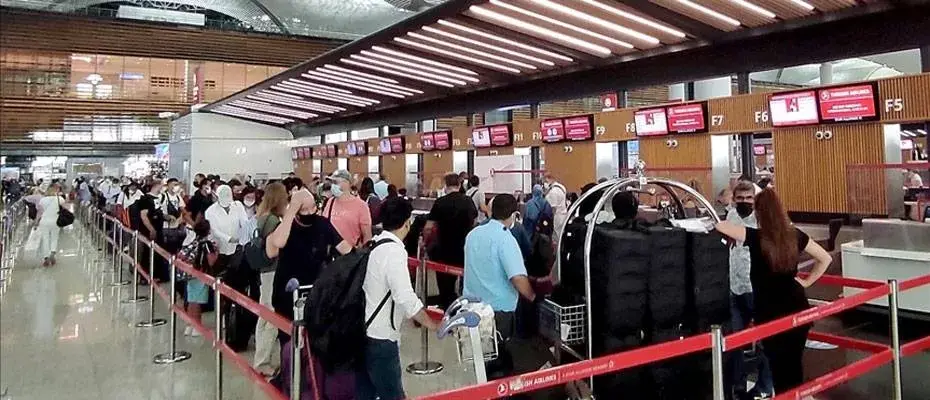 Türkiye yılın ilk çeyreğinde 6 milyon 212 bin yabancı ziyaretçi ağırladı