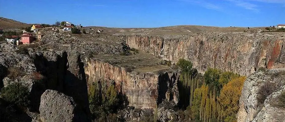 Ihlara Vadisi'nin ziyaretçi sayısı karşılama merkeziyle artırılacak