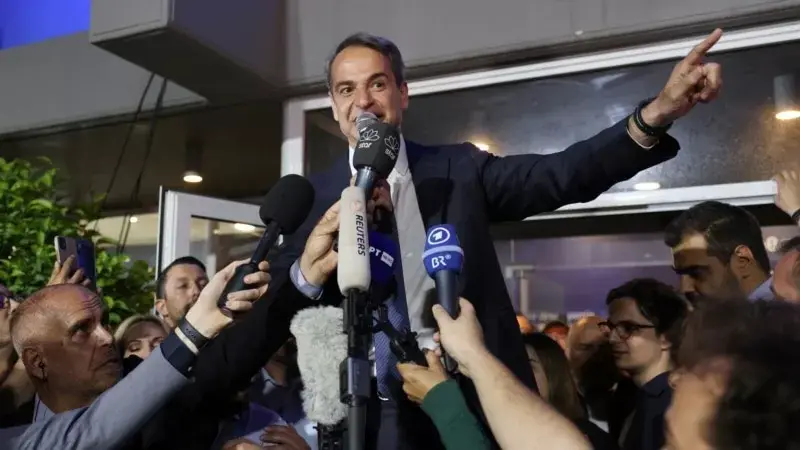 Yunanistan’daki seçimi Miçotakis'in partisi önde bitirdi