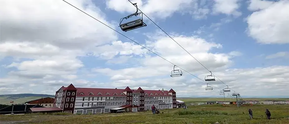 Cıbıltepe Kayak Merkezi'nde kış hazırlıkları başladı
