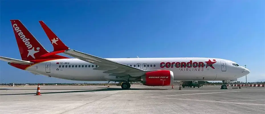 Corendon Airlines yeni nesil Boeing 737-8 uçağını Seattle´daki fabrikadan teslim aldı