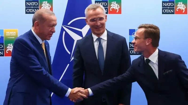 Erdoğan, Stoltenberg ve Kristersson biraraya geldi