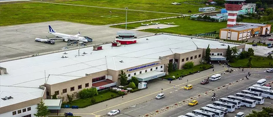 Samsun Çarşamba Havalimanı yılın ilk yarısında 663 bin 456 yolcu ağırladı
