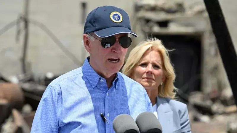 ABD Başkanı Biden’dan yangın felaketinin yaşandığı Hawaii’de dayanışma ve yardım mesajı