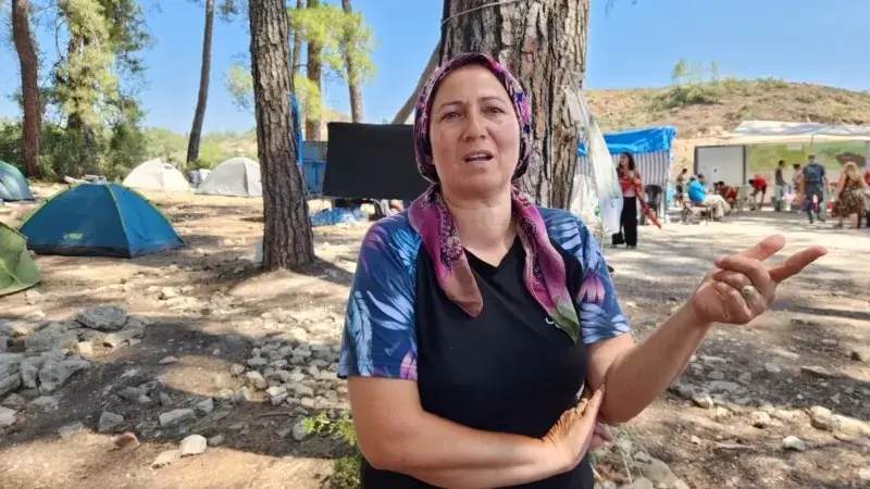 Akbelen’in sesi İkizköylü Necla Işık: Bir avuç toprak dahi vermeyelim