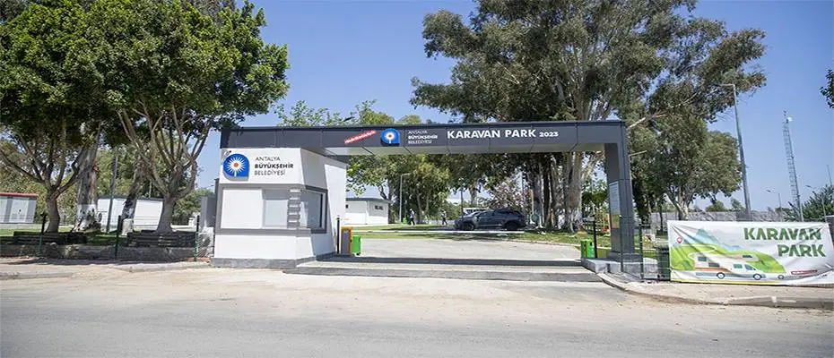 Antalya'da Karavan Park açıldı