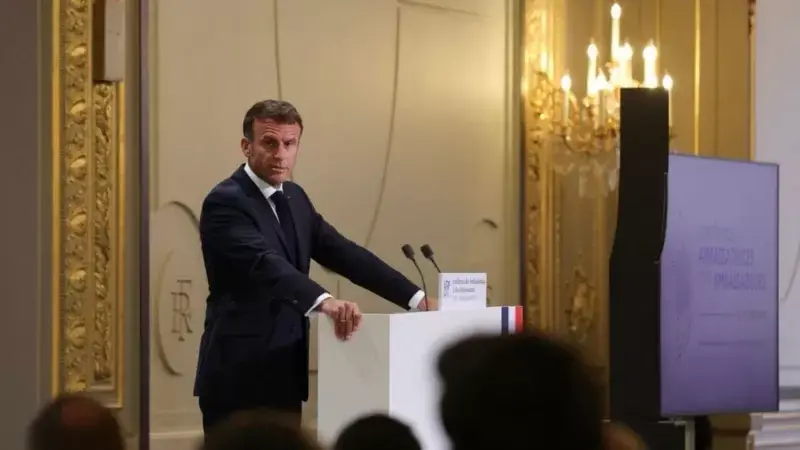 Macron’dan "Avrupa ve Batı zayıflama riskiyle karşı karşıya" uyarısı