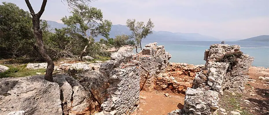 Orata Adası'ndaki kalıntılar restore edilerek turizme kazandırılacak