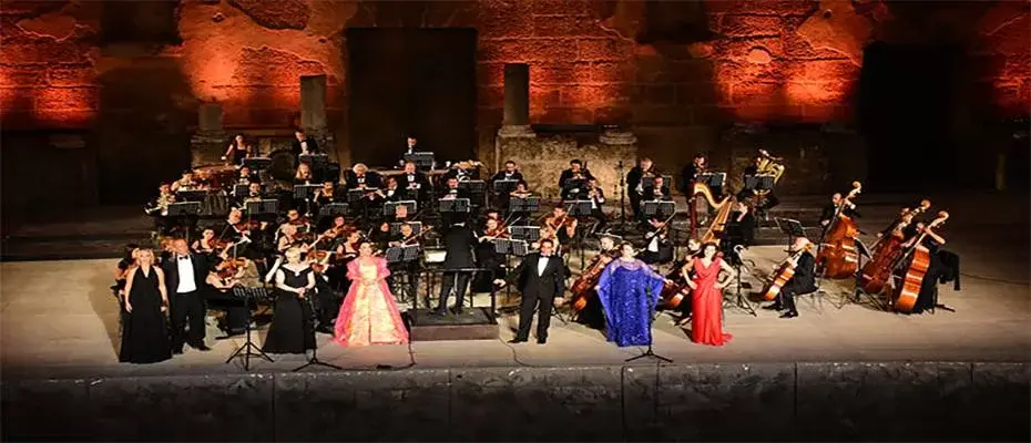 Uluslararası Aspendos Opera ve Bale Festivali'nin kapanışı Gala Konser ile yapıldı