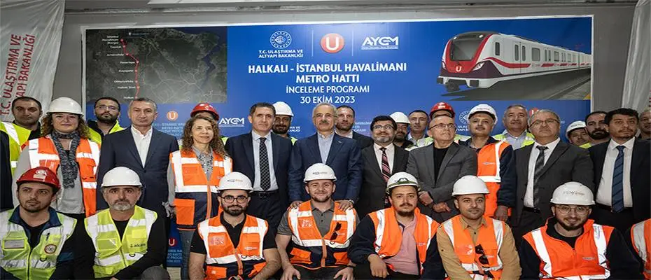 İstanbul Havalimanı-Kayaşehir metro hattı kesimi Mart 2024'ten önce açılacak