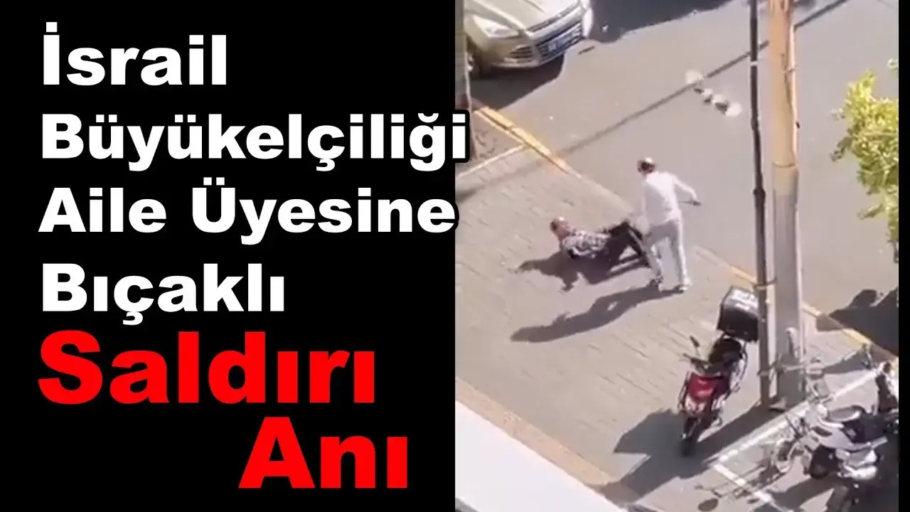 Pekin'de İsrail Büyükelçiliği Çalışanının Ailesine Bıçaklı Saldırı Anı