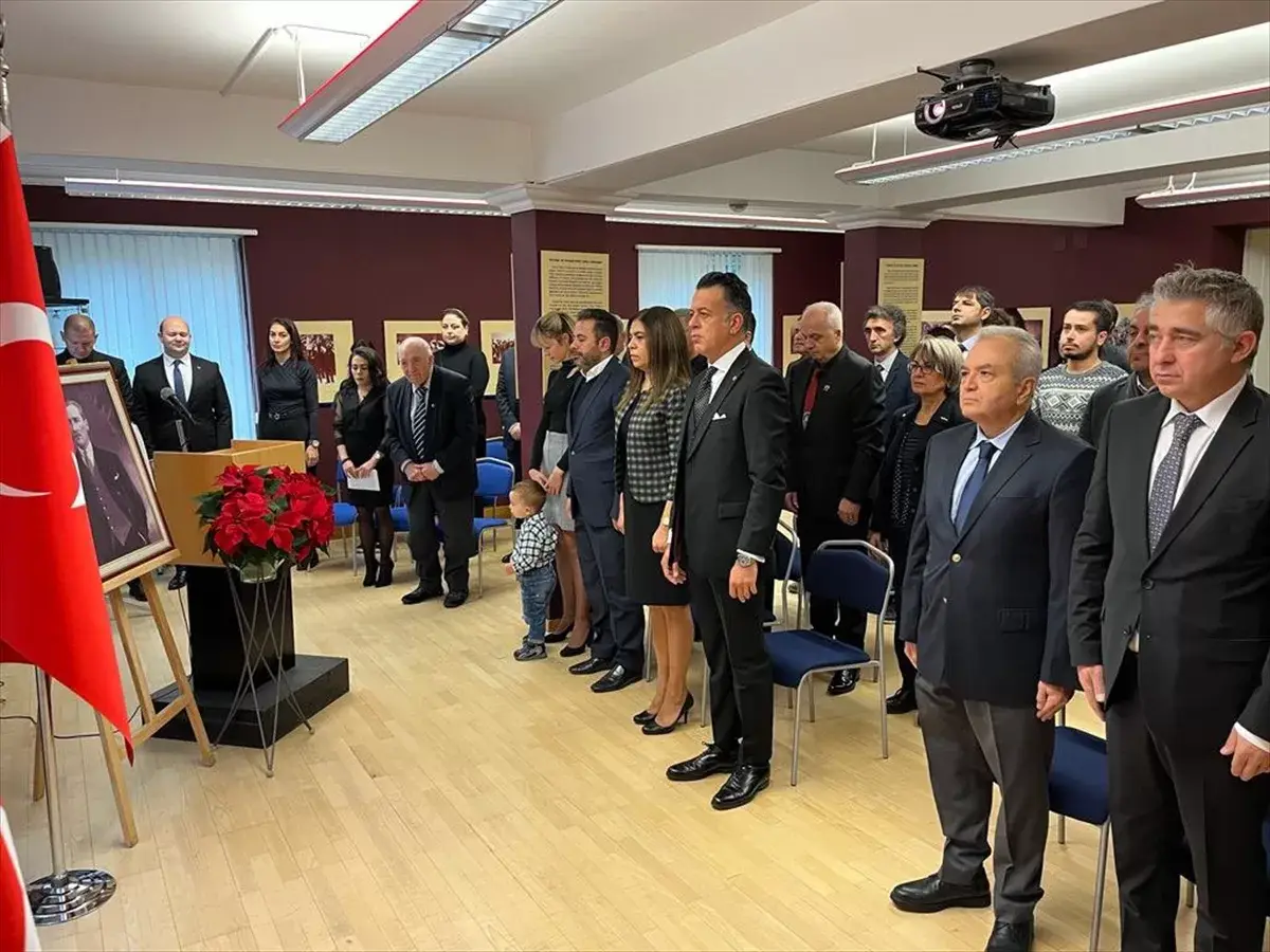 Büyük Önder Atatürk, Avrupa'da anıldı