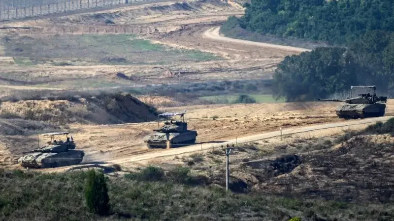 Gazze Şeridi'nin dört bir yanında Hamas'la çatışıyoruz