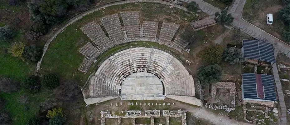 Metropolis Antik Kenti'ndeki kazı çalışmaları tanıtıldı