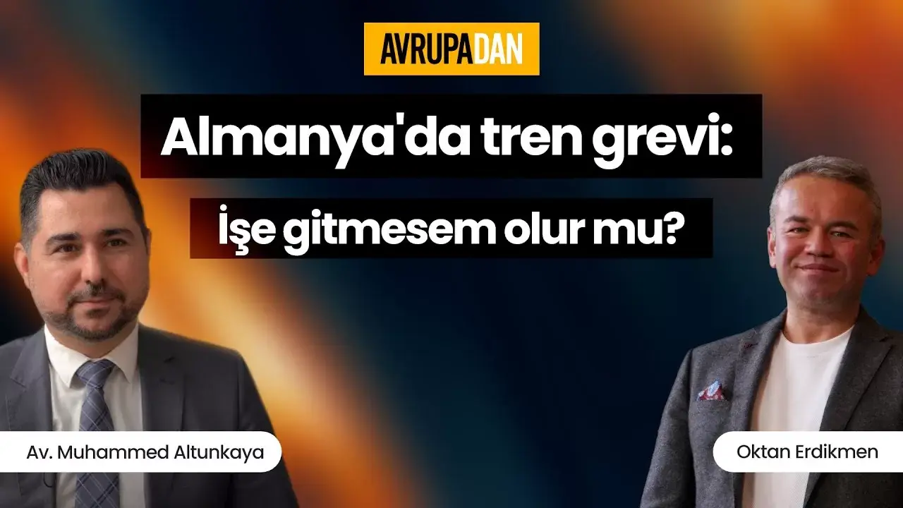 Almanya'da tren grevi: İşe gitmesem olur mu?