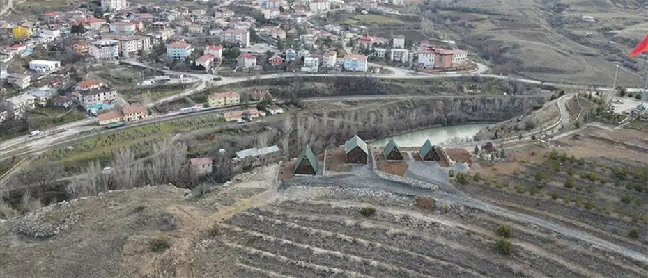 Kemah'taki bungalovlar turistleri ağırlayacak