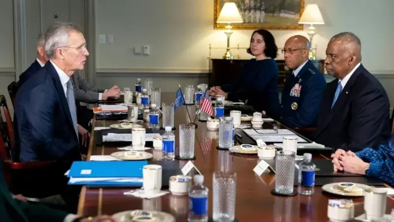 NATO Genel Sekreteri Stoltenberg Washington’da temaslarına başladı