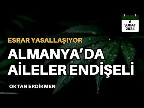 Almanya'da esrar yasallaşıyor: Aileler endişeli
