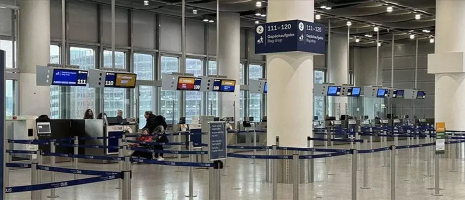 Almanya'da hava yolu şirketi Lufthansa çalışanlarının uyarı grevi başladı