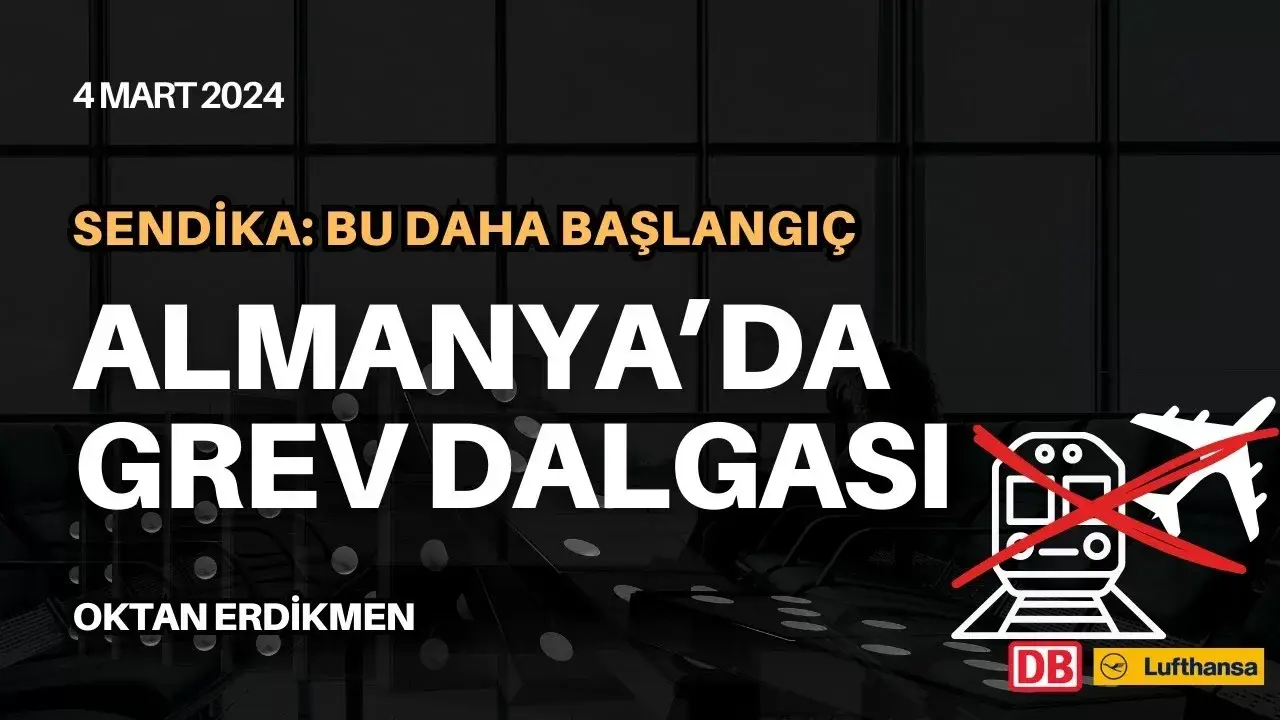Almanya'da yeni grev dalgası başladı