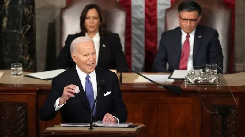 Biden Birliğin Durumu hitabında Trump’ı hedef aldı, İsrail ve Gazze mesajları verdi
