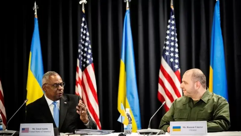 Ukrayna Savunma Temas Grubu Ramstein’da bir araya geldi