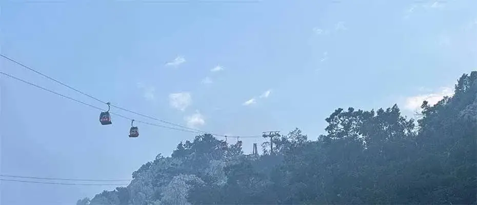 Antalya´da teleferik kazasında mahsur kalan 98 kişi tahliye edildi