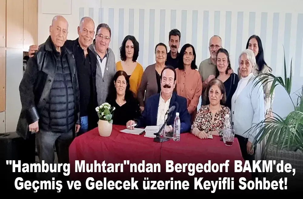 Behçet Algan`dan BAKM`de keyifli sohbet toplantısı