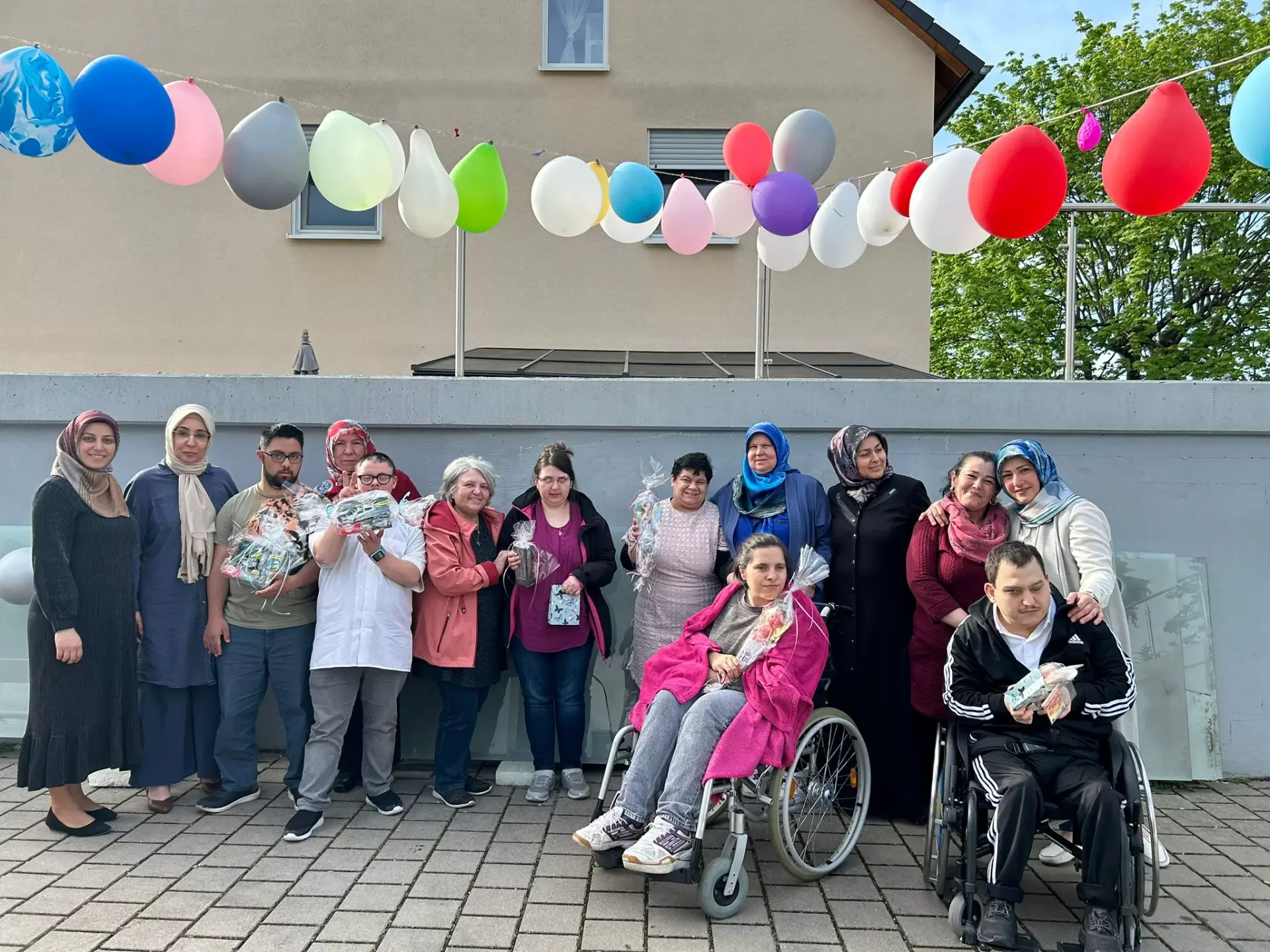 Rheinland-Pfalz'da özel çocukların bayram sevinci