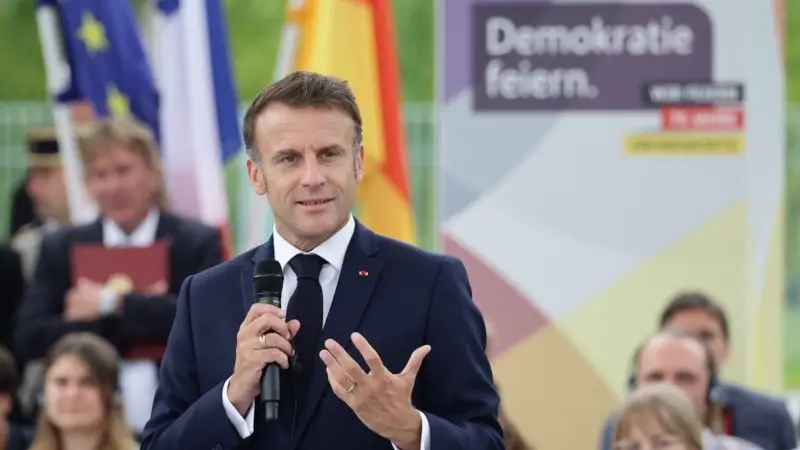 Fransa Cumhurbaşkanı Macron, Almanya’yı ziyaret ediyor
