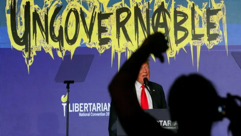 Kalabalıkların coşkulu desteğine alışık olan Trump, bu kez Libertaryan kongresinde yuhalandı