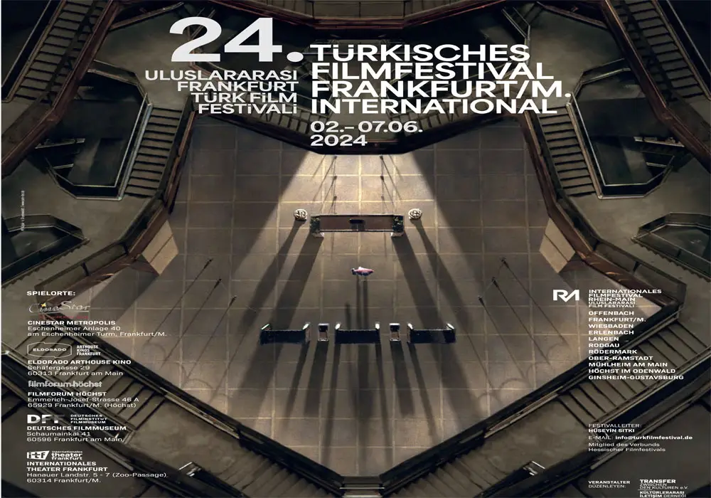 FRANKFURT TÜRK FİLM FESTİVALİ 02-07 HAZİRAN 2024’TE SİNEMASEVERLERLE BULUŞUYOR