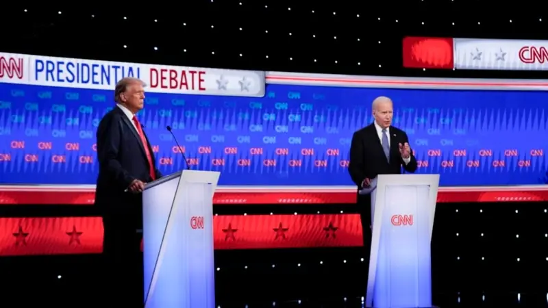 CNN Beyaz Saray muhabirlerinin Biden ve Trump'ı tartışma salonunda izlemesine izin vermedi
