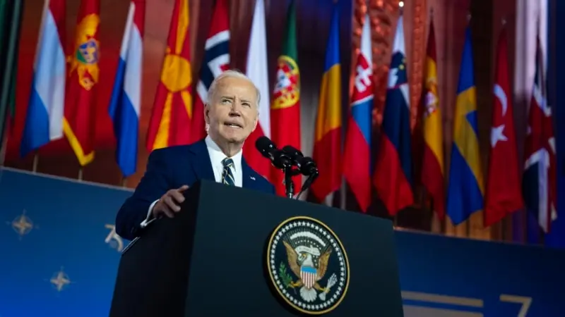 Ukrayna’ya güçlü desteği yineleyen Biden, NATO Zirvesi'ndeki performansının kendi sağlık durumuyla ilgili kaygıları gidermesini umuyor