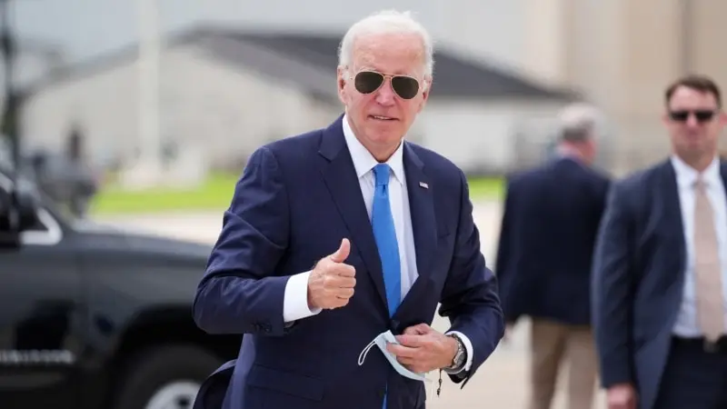 COVID testi negatif çıkan Biden, seçim yarışından çekildikten sonra ilk defa görüntülendi