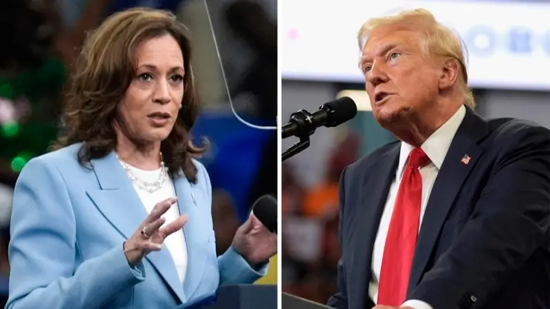 Trump, Harris'in şahsına ve politikalarına saldırılarını sürdürdü
