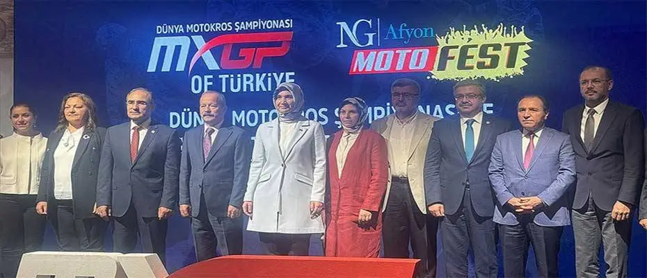 Dünya Motokros Şampiyonası ile NG Afyon MotoFest'in lansmanı yapıldı
