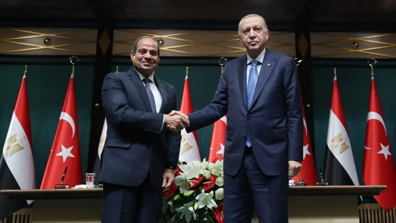 Yüksek Düzeyli Stratejik İşbirliği Konseyi'nin birinci toplantısı Erdoğan ve Sisi başkanlığında yapıldı