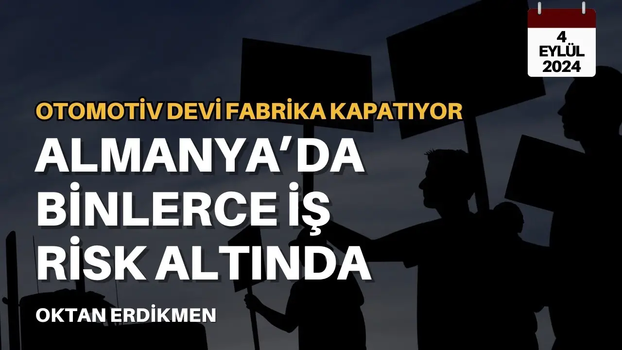 Almanya'da kriz: Dev firma fabrika kapatıyor