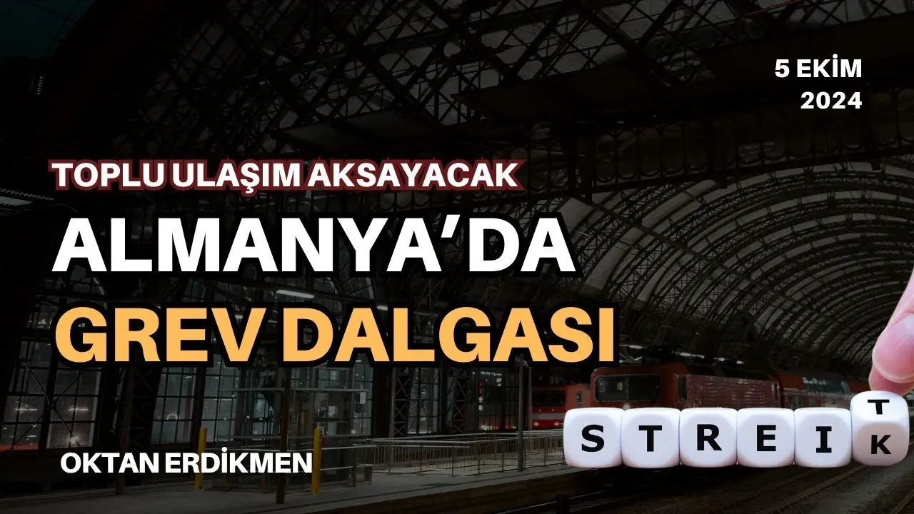Almanya'da grev dalgası