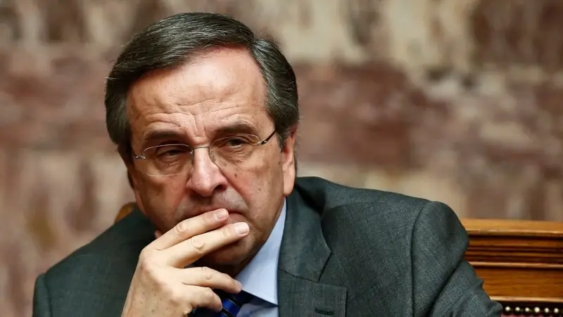 Yunanistan'ın eski başbakanı Samaras, Türkiye politikasını eleştirdiği için partisinden ihraç edildi
