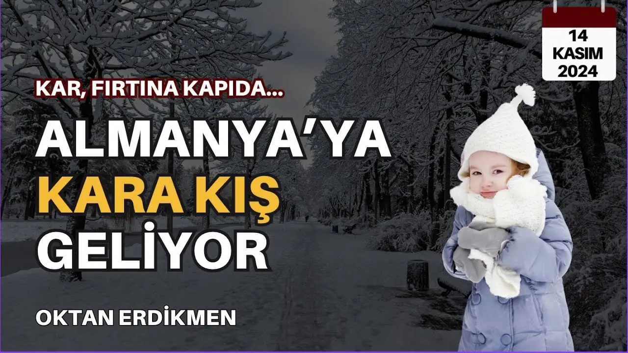 Almanya'ya kara kış geliyor