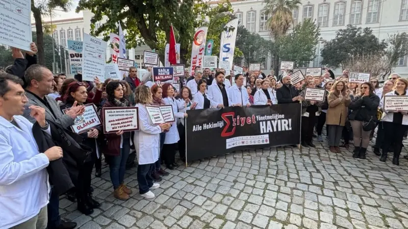 Yeni düzenlemeler için “eziyet yönetmeliği” diyen aile hekimleri 5 gün süreyle iş bıraktı