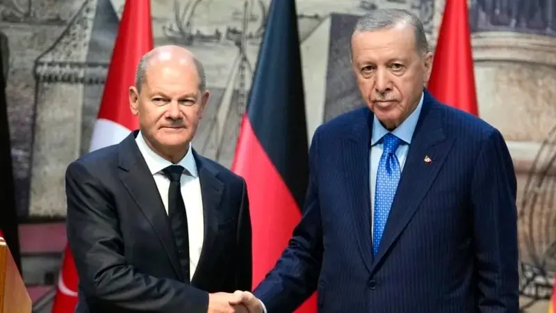 Erdoğan ve Scholz Suriye konusunda hemfikir