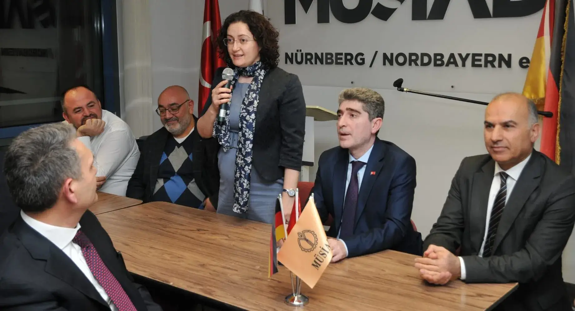 Nürnberg Başkonsolosu Cebeci iş insanlarının sorunlarını dinledi
