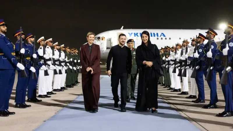 Zelenski Birleşik Arap Emirlikleri’nde: "İnsani yardım programına odaklanacağız"