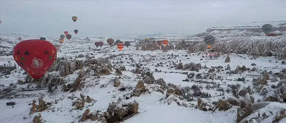Kapadokya'da balon turları 13 gündür yapılamıyor